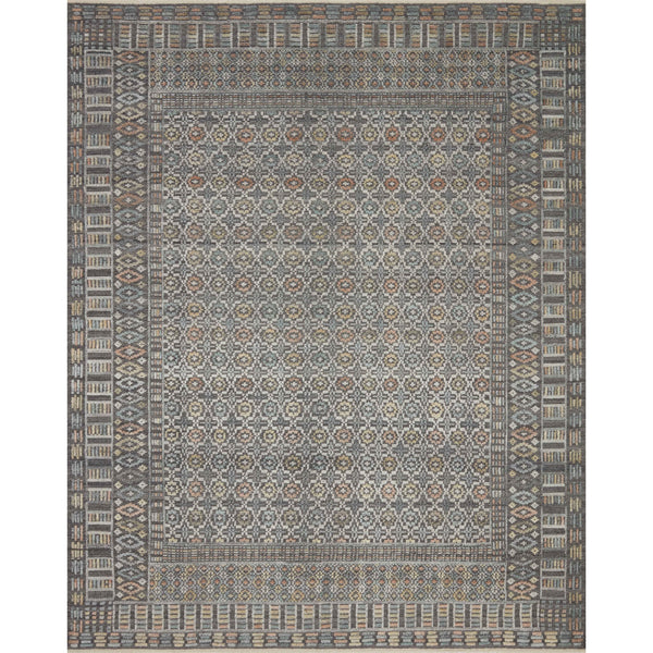 Nola NOL-03 Charcoal / Multi Area Rug