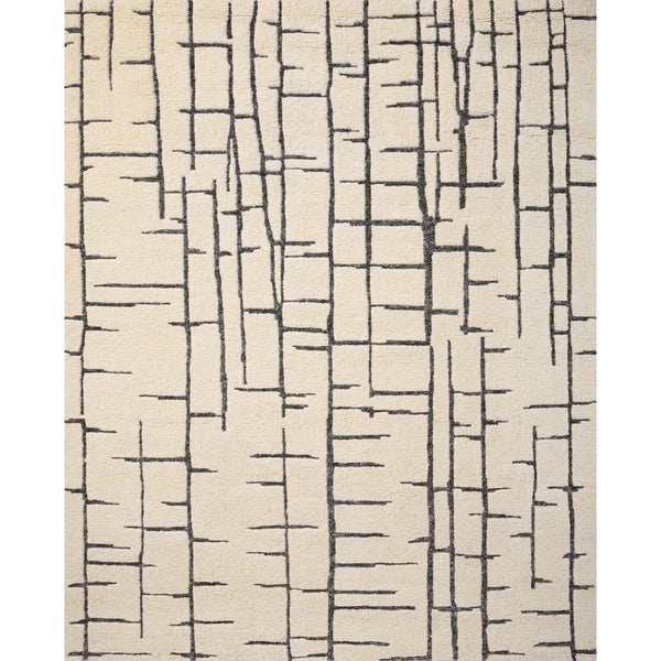 Octavia OTC-02 Ivory / Charcoal Area Rug