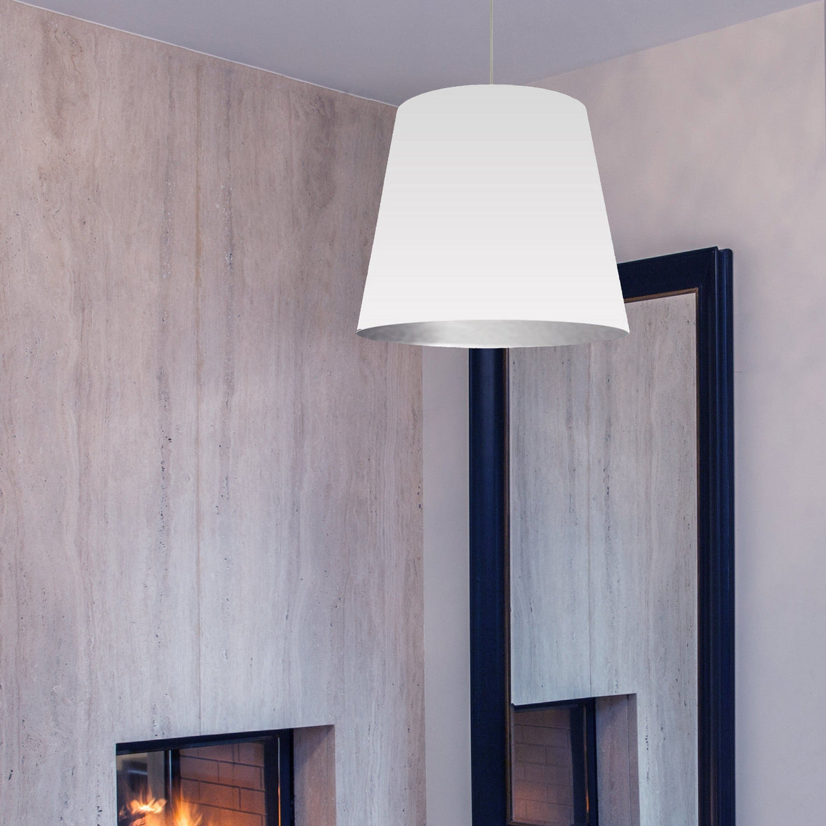 Oversized Drum Pendant