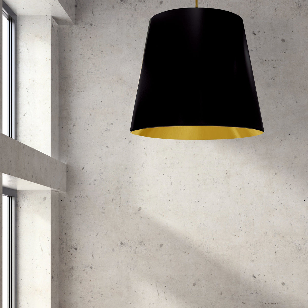 Oversized Drum Rod Pendant