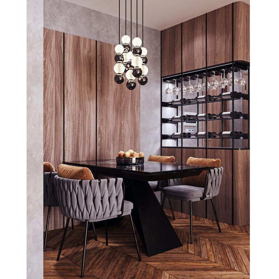 Onyx LED Multi-Light Pendant