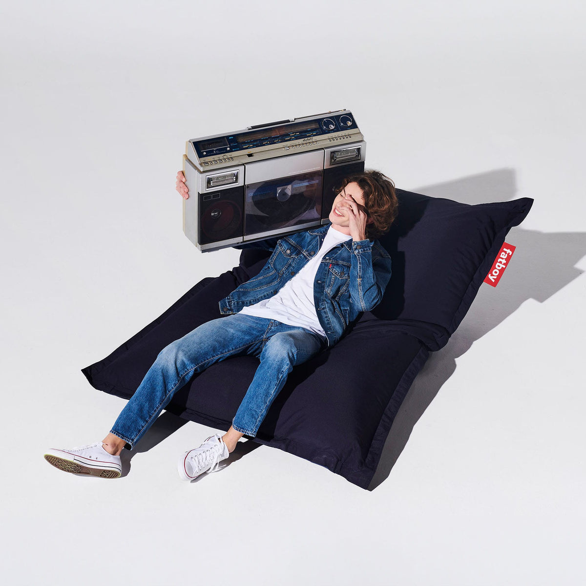 Pouf original en oléfine<br> Utilisation intérieure et extérieure