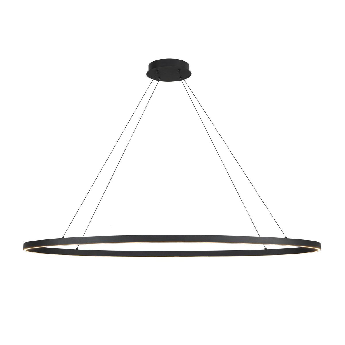 Kuzco Canada - LP79153-BK - LED Linear Pendant - Ovale - Black