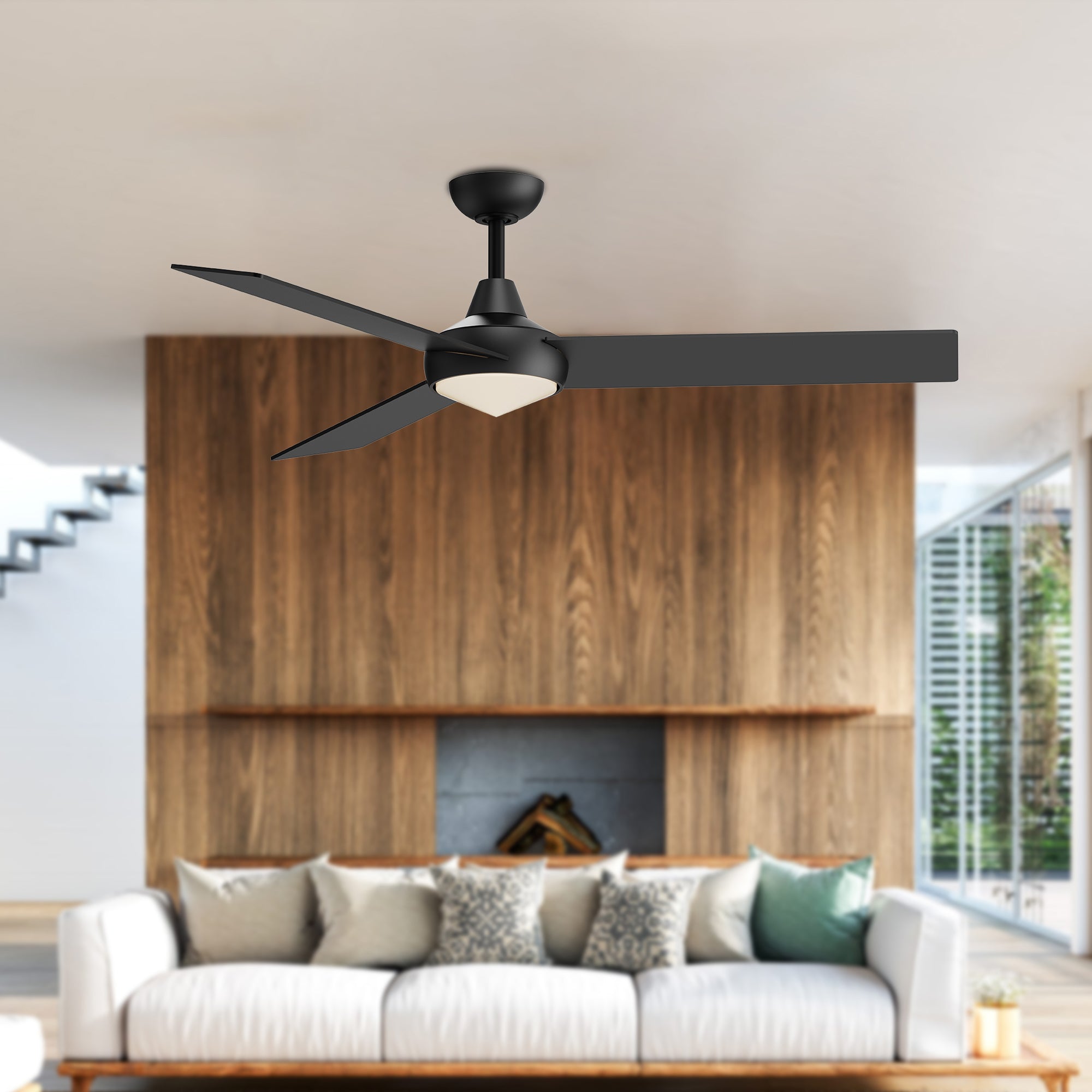 Kuzco Lighting CF94956-MB Owens Ceiling Fan