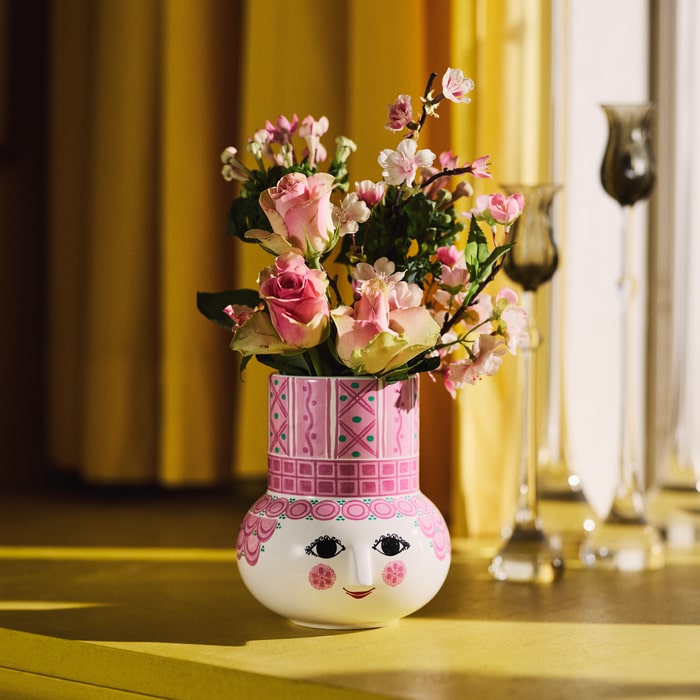 Bjørn Wiinblad 53110 Olga Vase in Pink