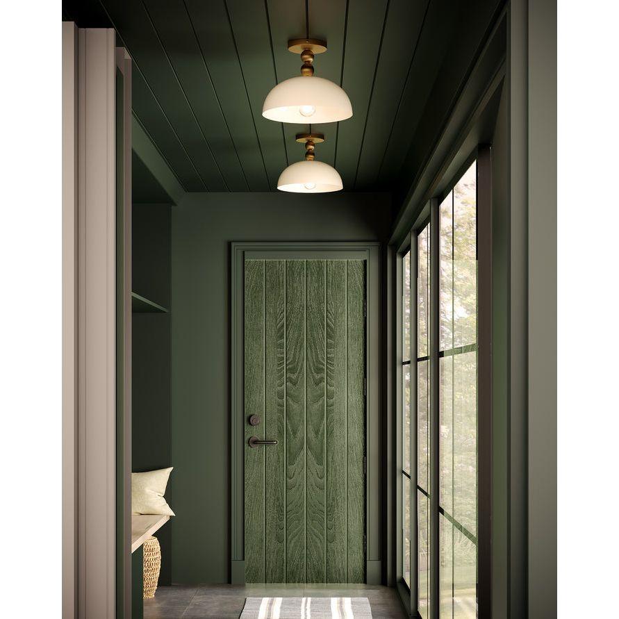 Paisley Semi-Flush Mount