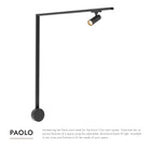 Kuzco Lighting TR1W-S25925-BG Trilo LED Wall Kit - Paolo in Brushed Gold