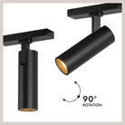 Kuzco Lighting TR1W-S25925-BG Trilo LED Wall Kit - Paolo in Brushed Gold