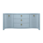 Worlds Away PAULINA LB Paulina Curved-Front Buffet in Light Blue