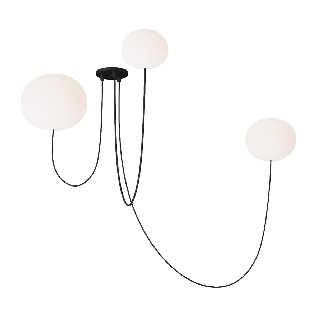 Helium Array 3-Light Chandelier