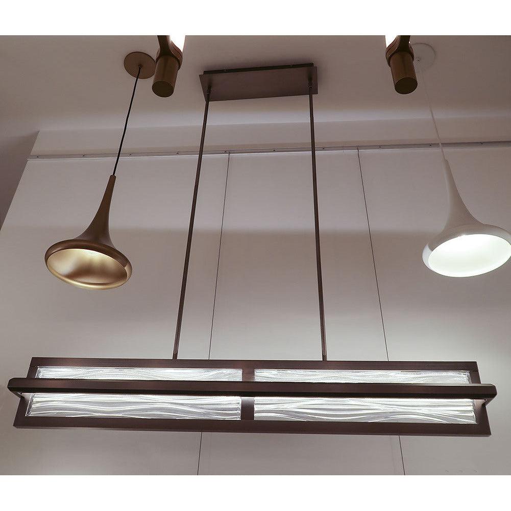Montreal Lighting & Hardware - Atlantis LED Linear Pendant by Modern Forms | Open Box - PD-39947-AN-OB | Montreal Lighting & Hardware