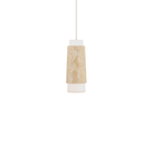 Modern Forms Canada - PD-5513-40-WV/AB - LED Mini Pendant - Chauncey - Beige Travertine/Aged Brass