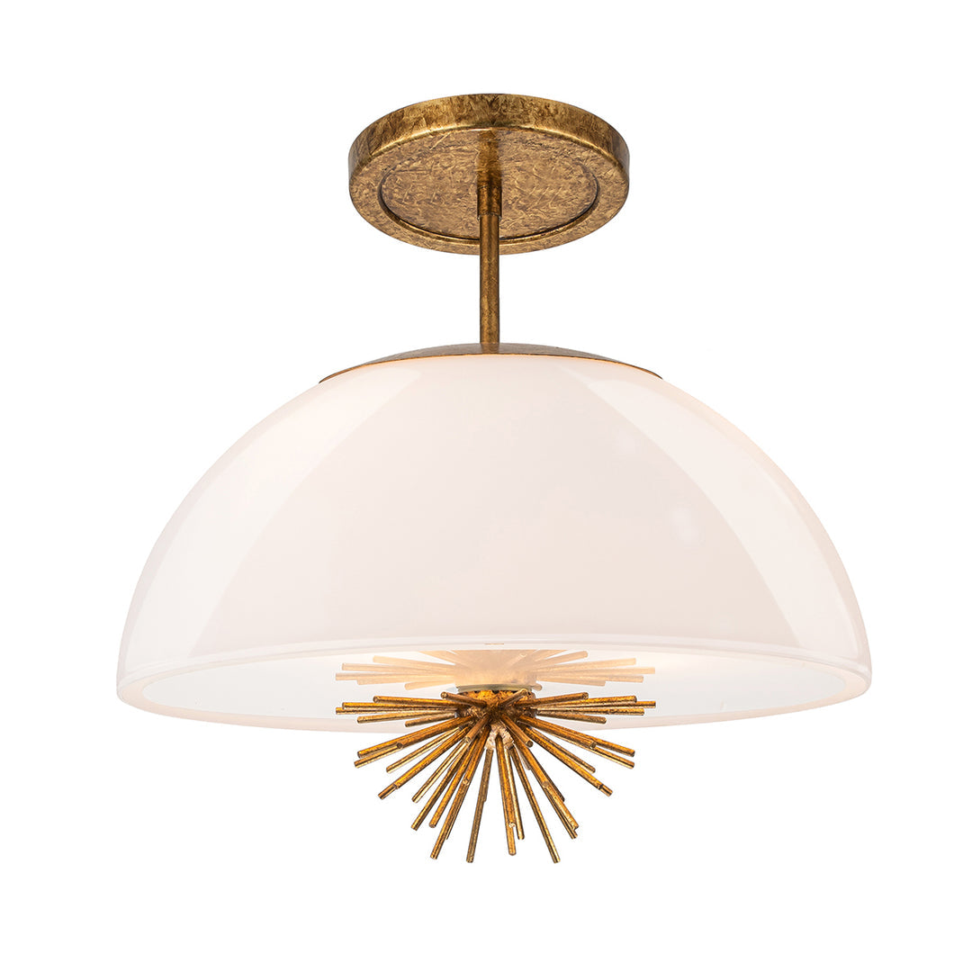 Staring Half-Dome Adjustable Pendant