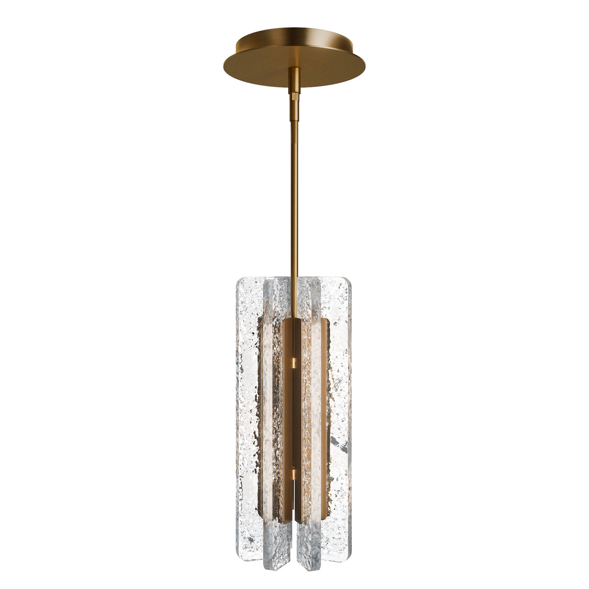 WAC Canada - PD401614-AB - DEL Suspension - Cartouche - Laiton vieilli