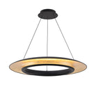 W.A.C. Canada - PD404632-BK/GL - LED Pendant - Center Stage - Black/Gold Leaf