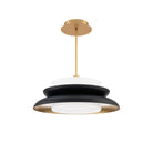 W.A.C. Canada - PD406624-TWA-BK/GO - LED Pendant - Capulet - Black/Gold