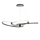 W.A.C. Canada - PD415660-TWA-BK - LED Chandelier - Sidewinder - Black