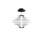W.A.C. Canada - PD420614-BK - LED Pendant - Loopey - Black