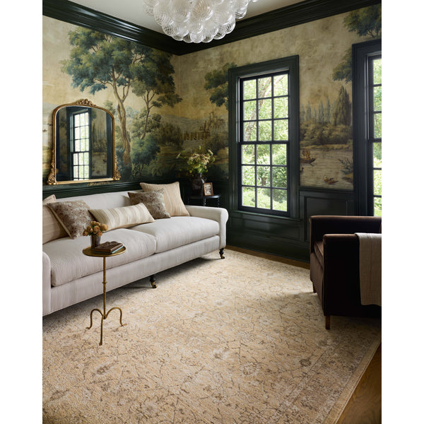 Palma PLM-10 Wheat / Bark Area Rug