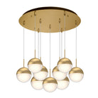 Kuzco Lighting MP402801BG-09 Pluto LED Multi Pendant in Brushed Gold