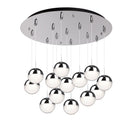 Kuzco Lighting MP402801CH-13 Pluto LED Multi Pendant in Chrome