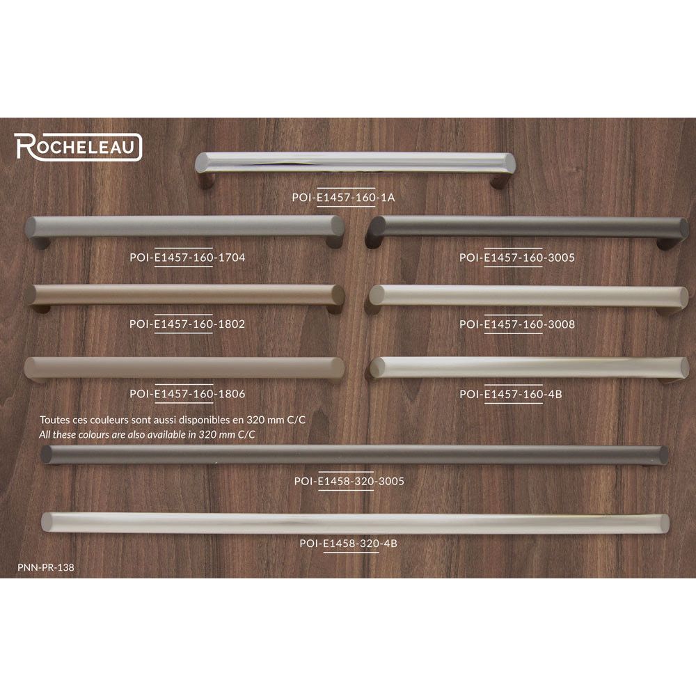 Rocheleau - POI-E1457-160-4B - Shopify - Stainless Steel