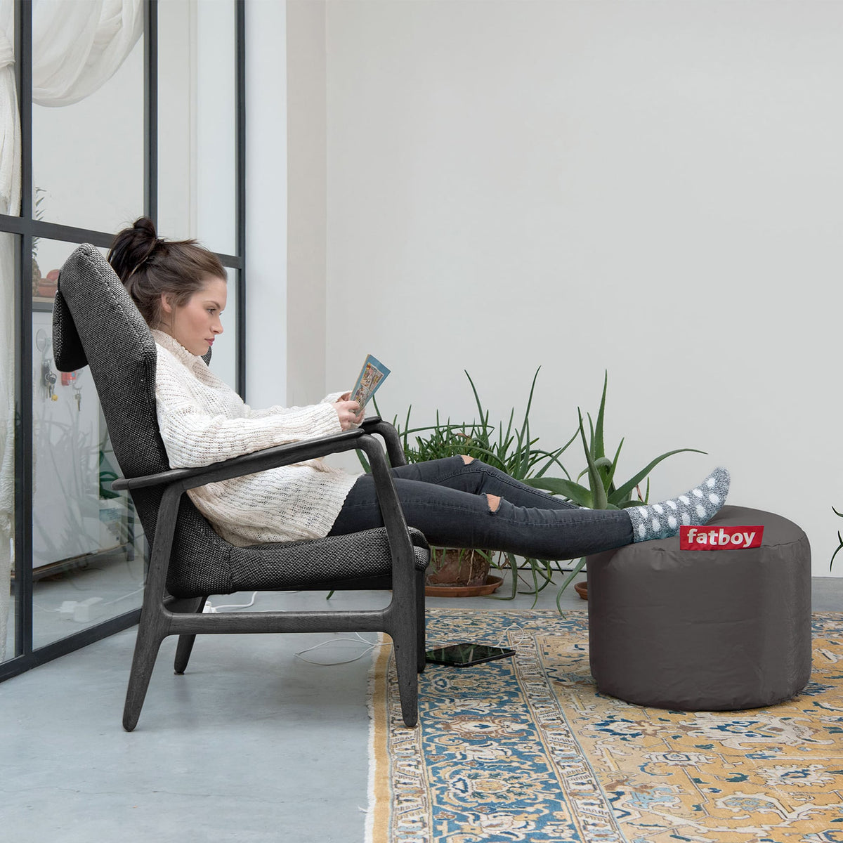 Repose-pieds et ottoman Point<br> Utilisation intérieure