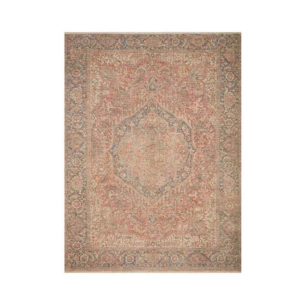 PRIYA PRY-07 Brique / Marine