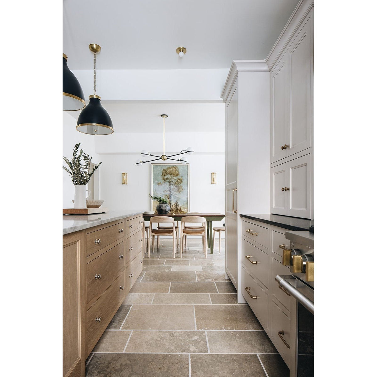 Painted No. 3 Pendant