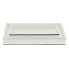 Bradford Tray Set Blanc/Silver