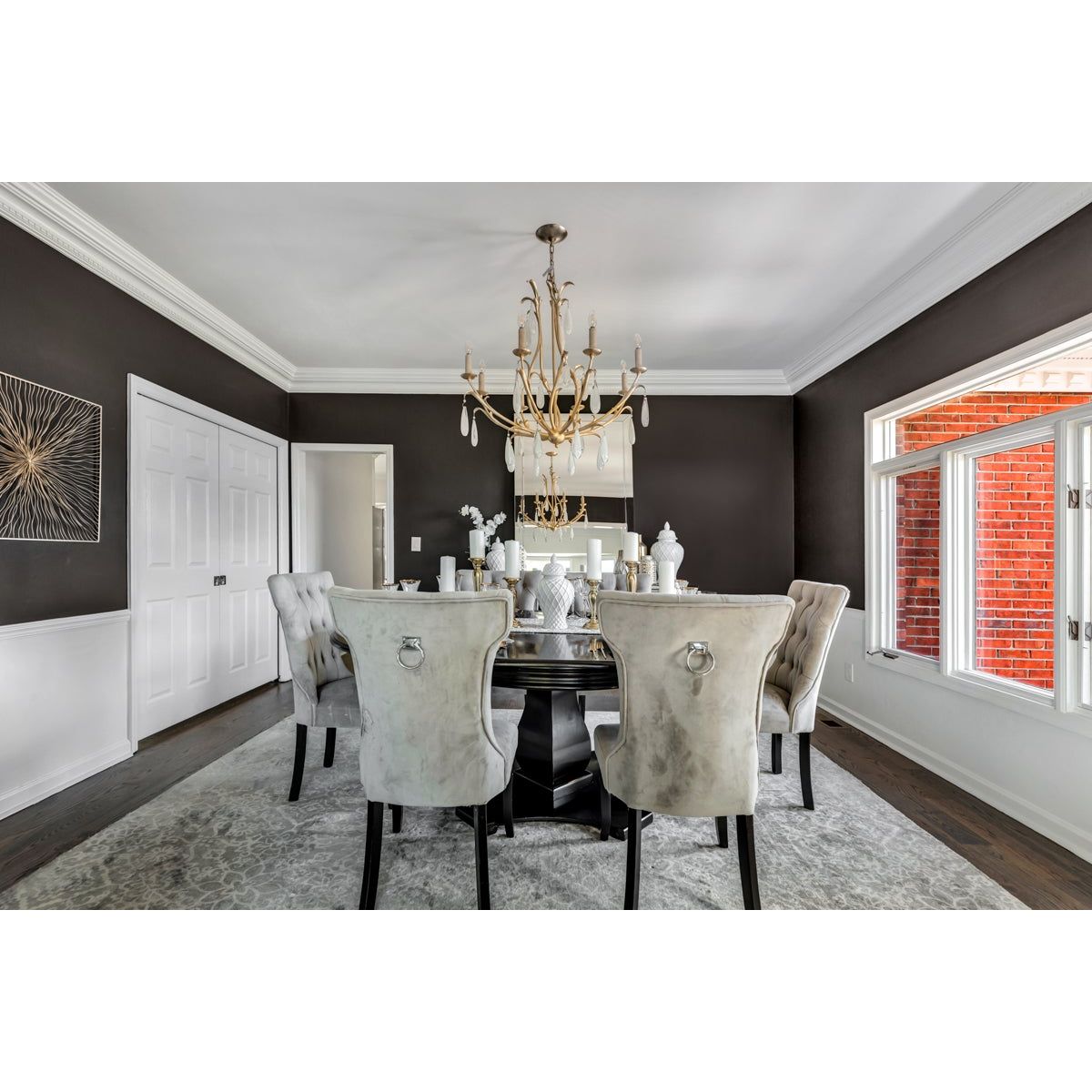 Corbett Lighting - Prosecco Chandelier - 293-08-GL | Montreal Lighting & Hardware