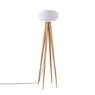 Lampadaire Nova of California 2011861WH Quattro Coronado en noyer foncé