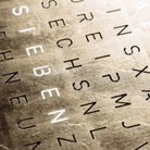 QLOCKTWO QT4GD QLOCKTWO EARTH 45 Édition Créateur Or