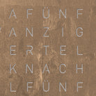 QLOCKTWO QT4MG QLOCKTWO EARTH 45 Édition Créateur Or Lunaire