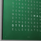 QLOCKTWO QT4RGVC QLOCKTWO EARTH 45 Velours Vert
