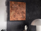 QLOCKTWO QT4RT QLOCKTWO EARTH 45 Édition Créateur Rouille