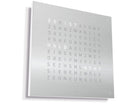 QLOCKTWO QT4SS QLOCKTWO EARTH 45 Steel Series
