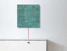 QLOCKTWO QT4VICO QLOCKTWO EARTH 45 Édition Créateur Cuivre Vintage
