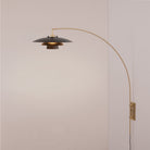 Nova of California 3028836MG Wall Mounted Rancho Mirage Arc Lamp in Weathered Brass