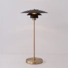 Nova of California 1038852MG Slimline Table Lamp in Weathered Brass
