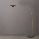 Lampe à arc Rancho Mirage 2118818MG de Nova of California, en laiton vieilli