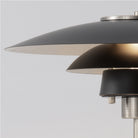 Lampe sur pied fine Rancho Mirage de Nova of California 2038851MS en nickel satiné