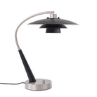 Nova of California 1048878MG Boomerang Rancho Mirage Table Lamp in Dark Walnut/Weathered Brass
