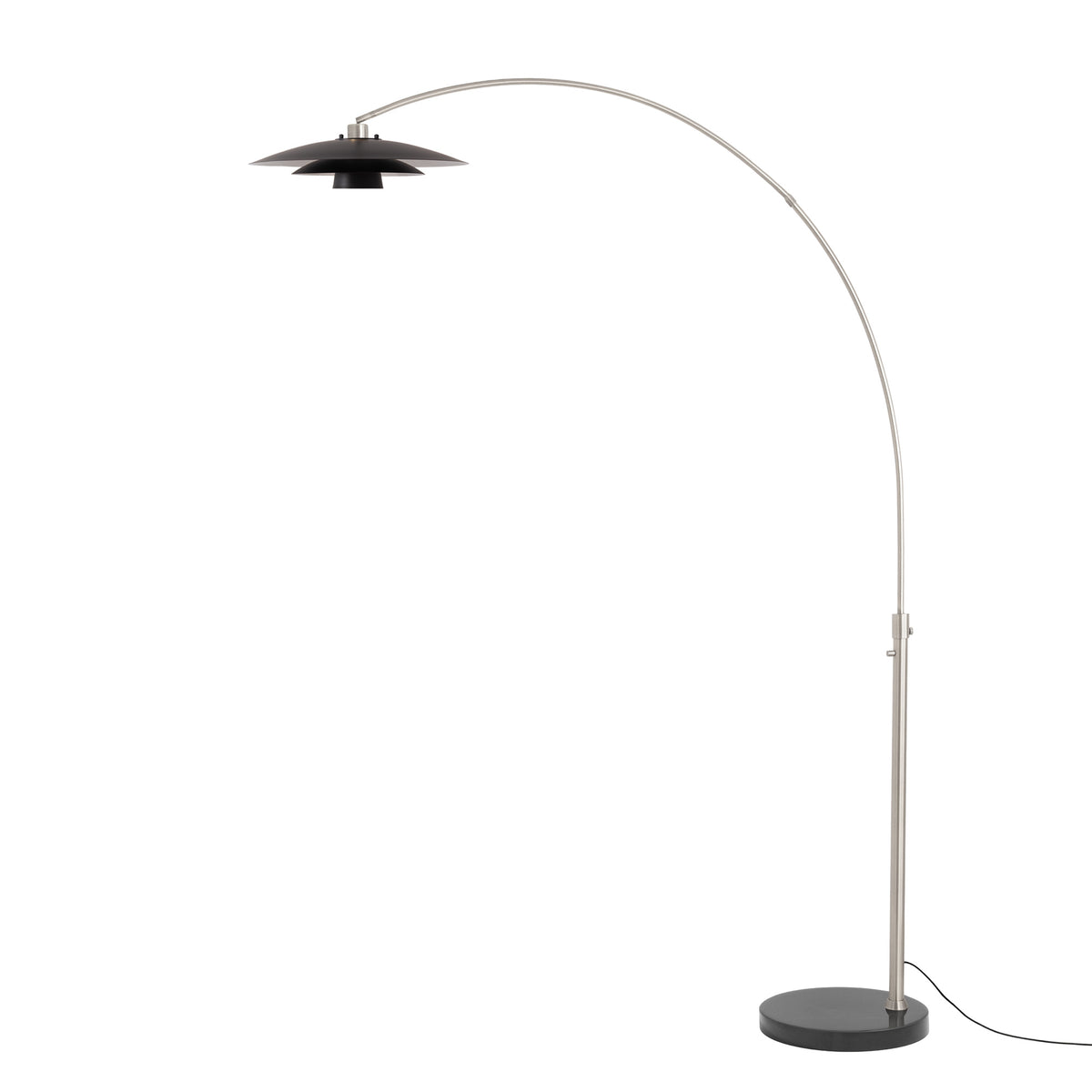Lampe à arc Rancho Mirage 2118818MG de Nova of California, en laiton vieilli