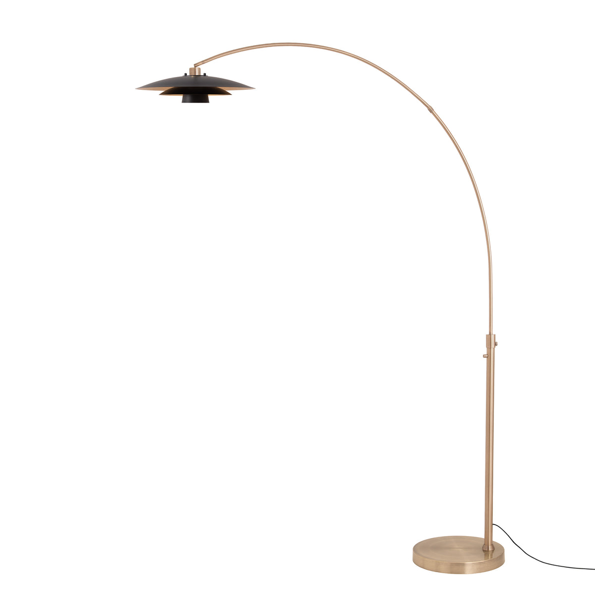 Lampe à arc Rancho Mirage 2118818MG de Nova of California, en laiton vieilli