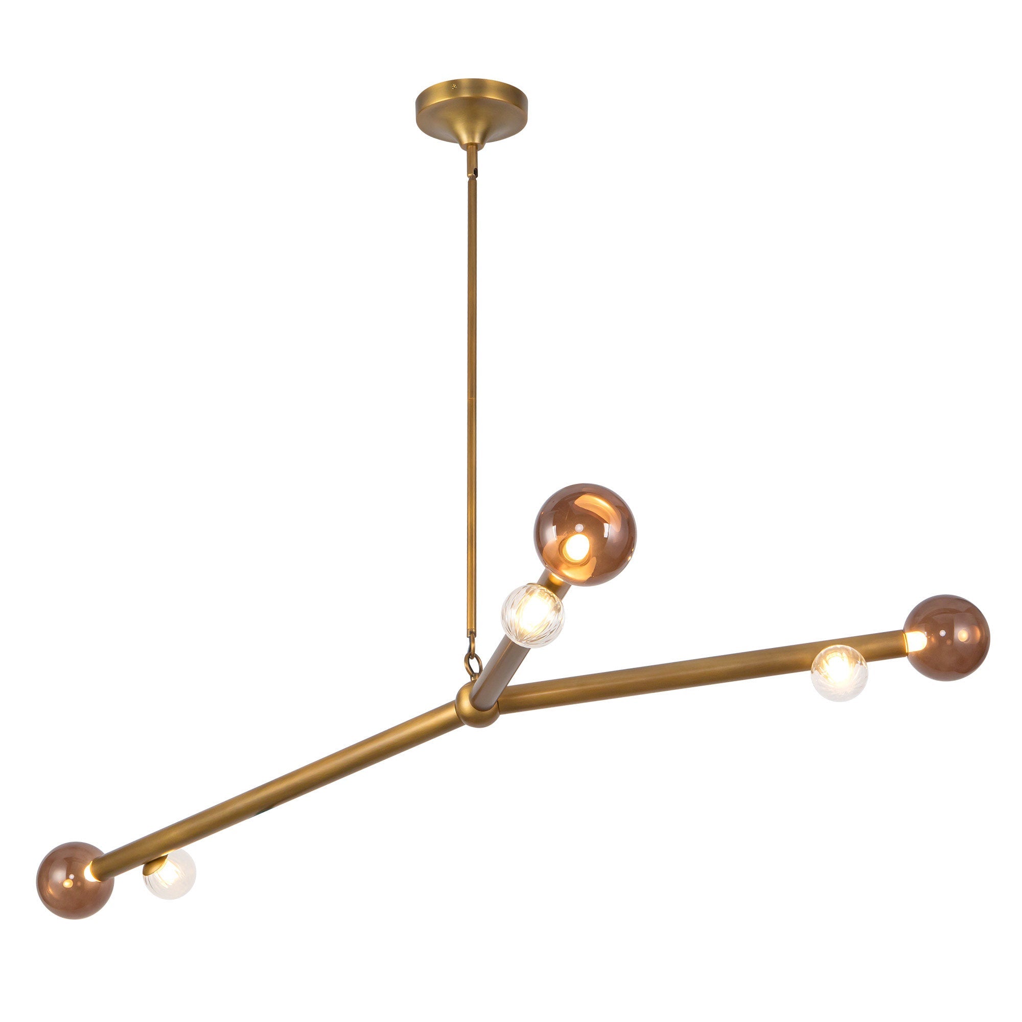 Kuzco Lighting CH32853-VB/AM Reese Chandelier