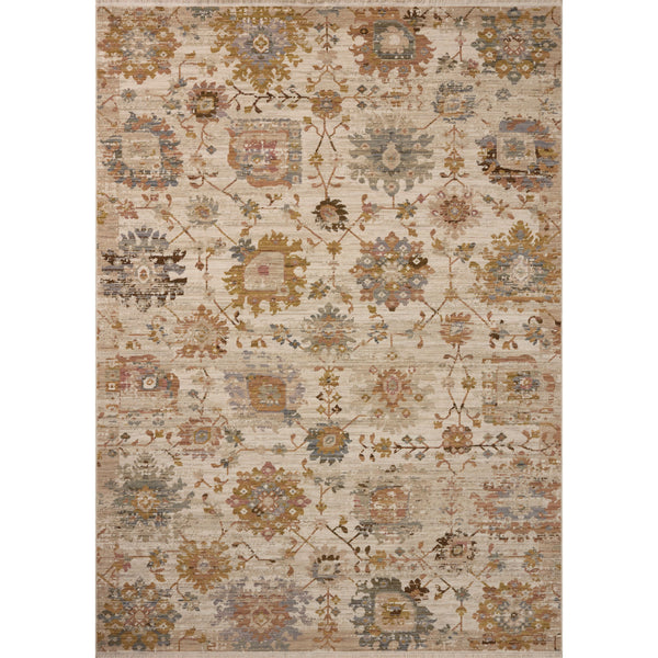 Tapis Reign REN-03 Ivoire / Multicolore
