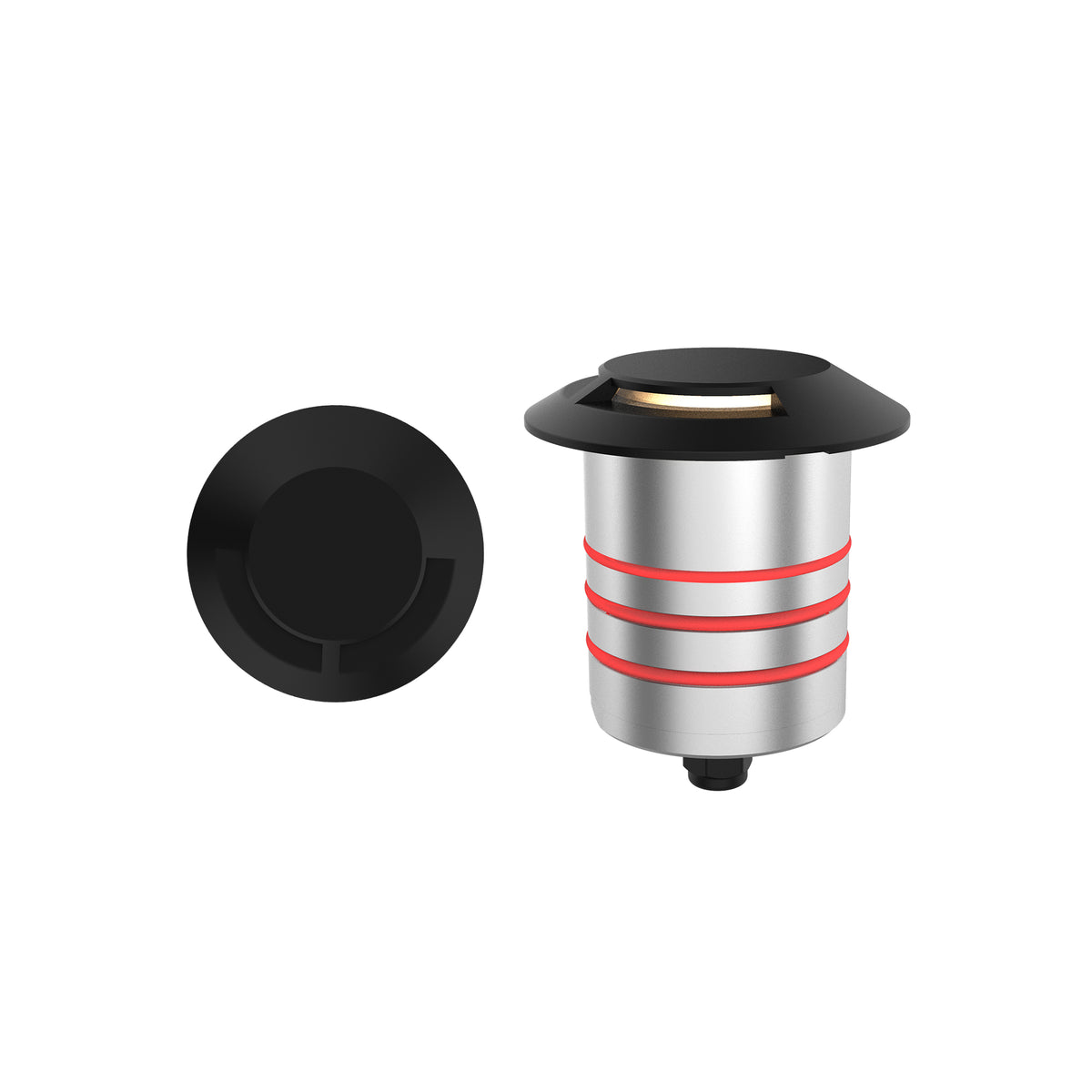 W.A.C. Canada - RM-2091-30-BK - LED Inground Indicator Light - Indicator - Black