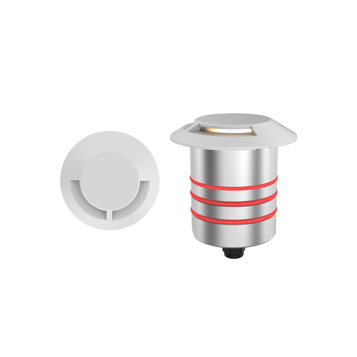 W.A.C. Canada - RM-2091-30-WT - LED Inground Indicator Light - Indicator - White