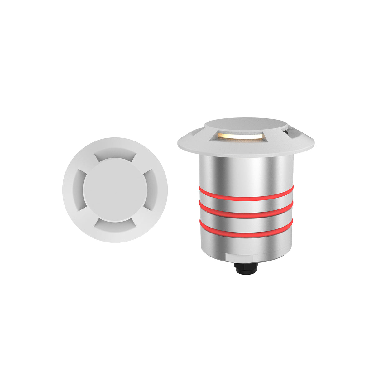 W.A.C. Canada - RM-2101-27-WT - LED Inground Indicator Light - Indicator - White